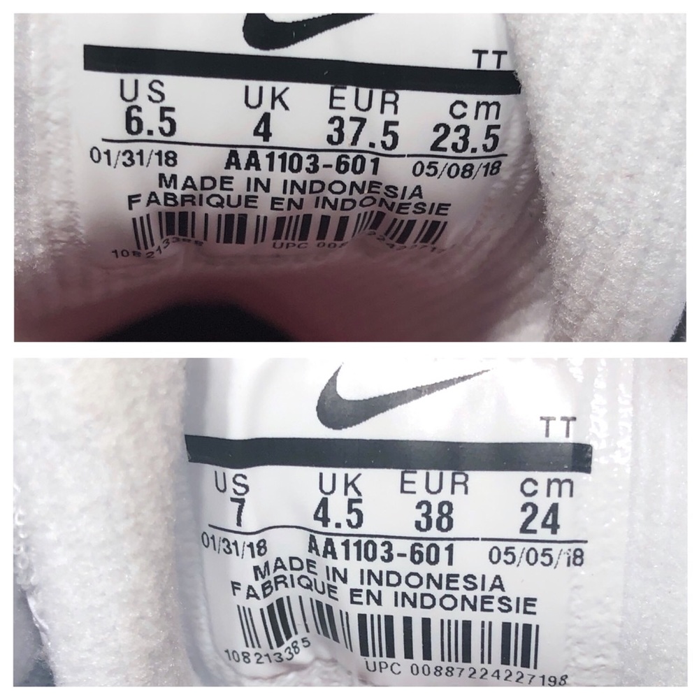 Nike Air Max 95 LX Red Crush Satin & Terry NWOT - Picture 8 of 8